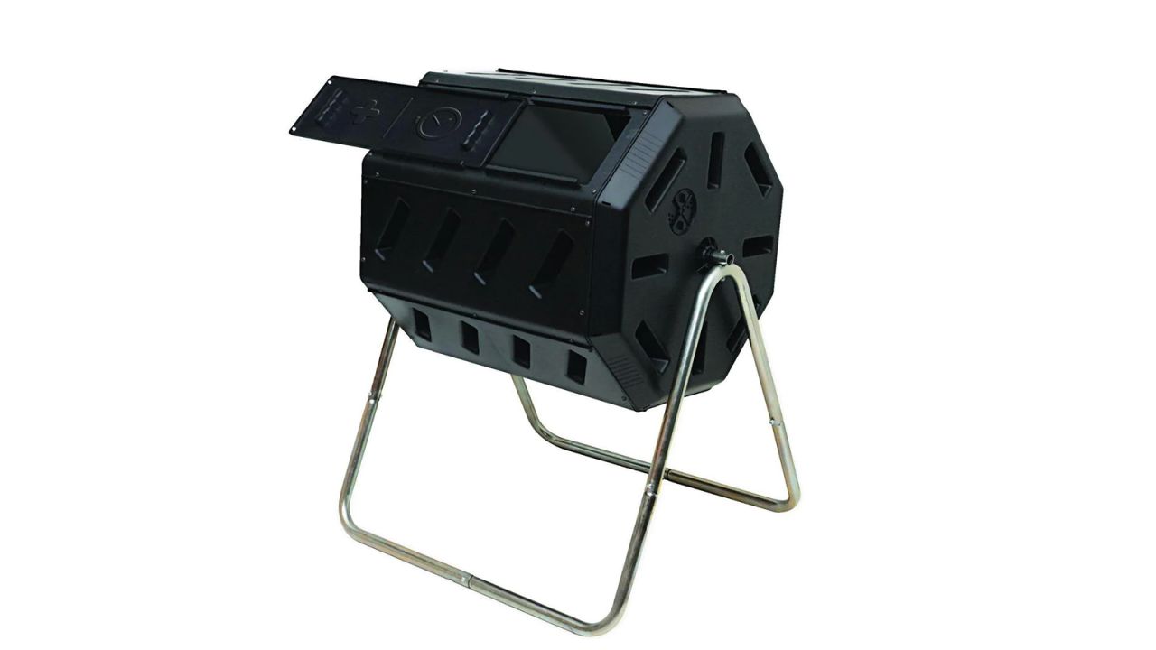 FCMP Outdoor Tumbling Composter With Two Chambers